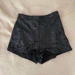 H&M Sequin Shorts
